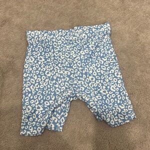 Patterned bike shorts